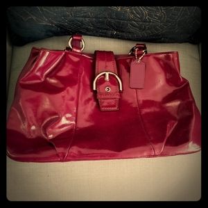 Patent Leather Coach Soho Bag